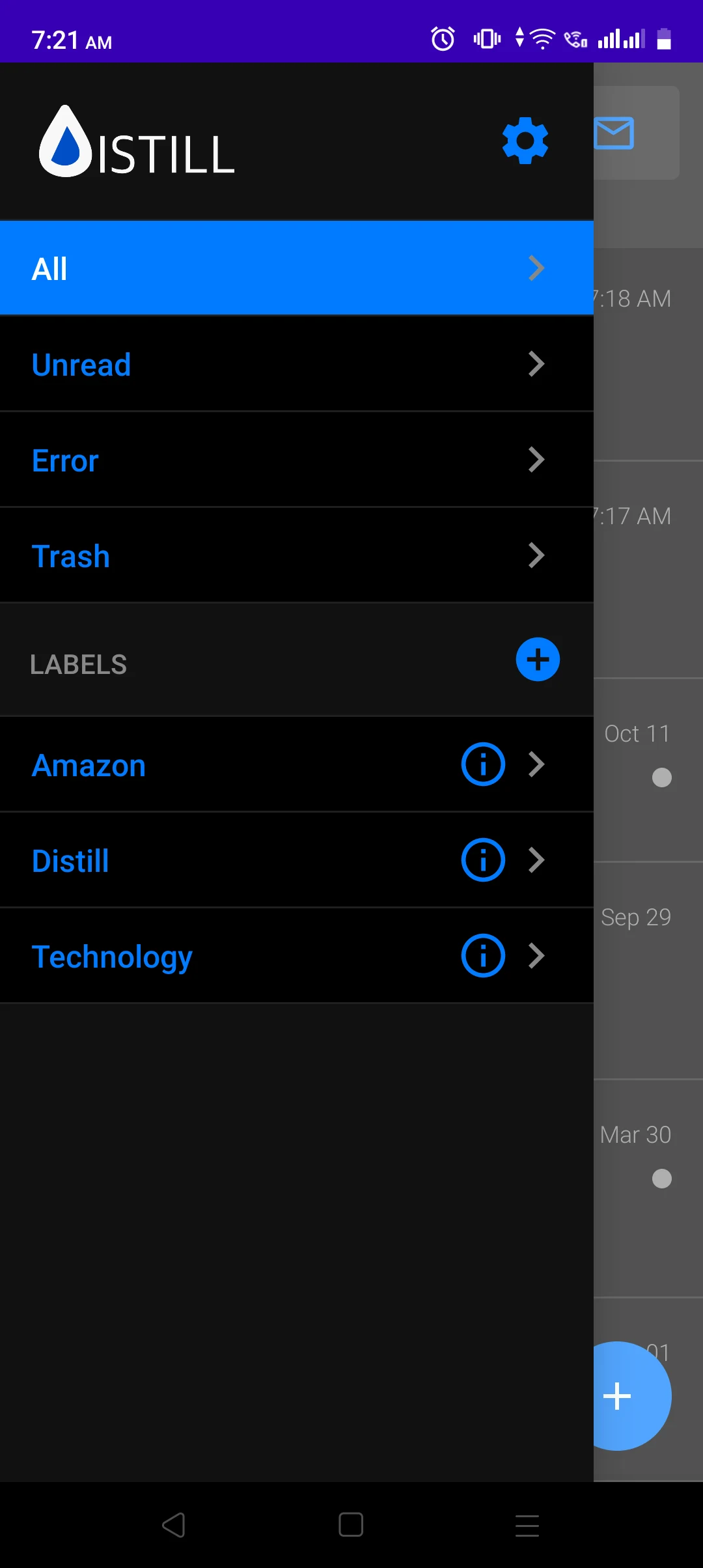 Distill Web Monitor screenshot